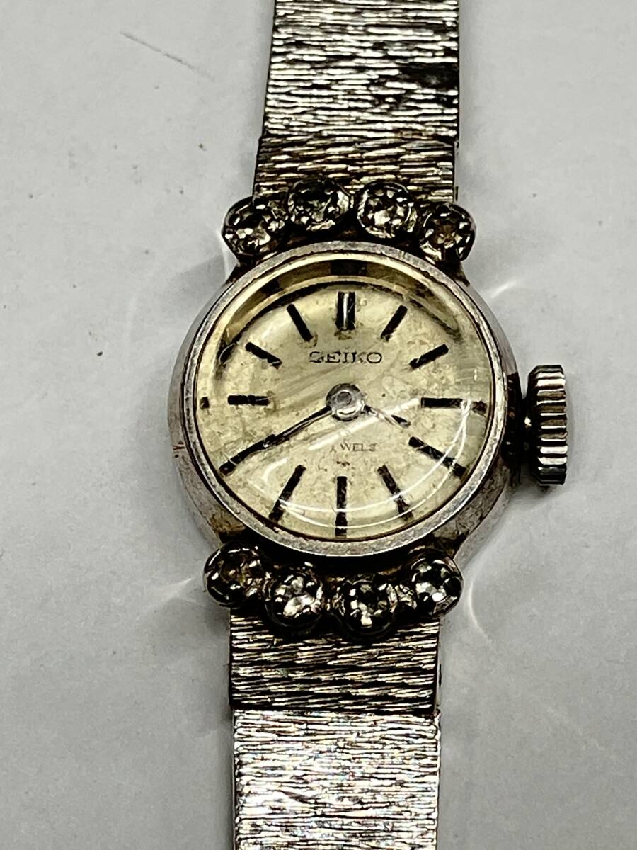 石2608-1075　腕時計　SEIKO　10-0900　セイコー　手巻き　レディース　中古品　ネコポス