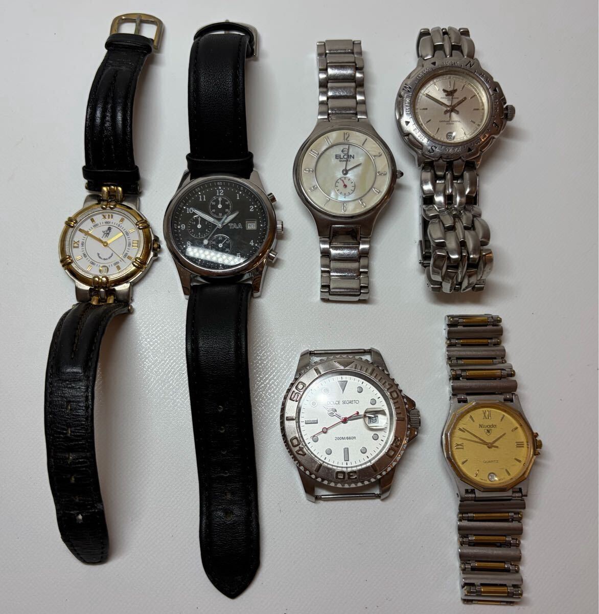 #1 腕時計 ６点セット Nivada モーリス・ラクロア TAA トヨタオートオークション 限定品 など