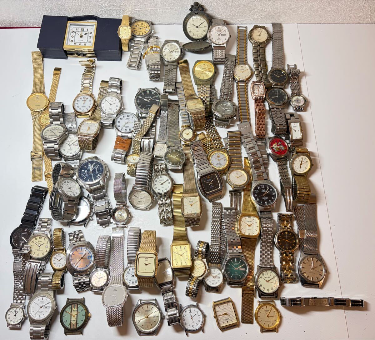 #1 腕時計 SEIKO CITIZEN クォーツ CASIO 部品取り 壊れ有 ジャンク まとめ売り 