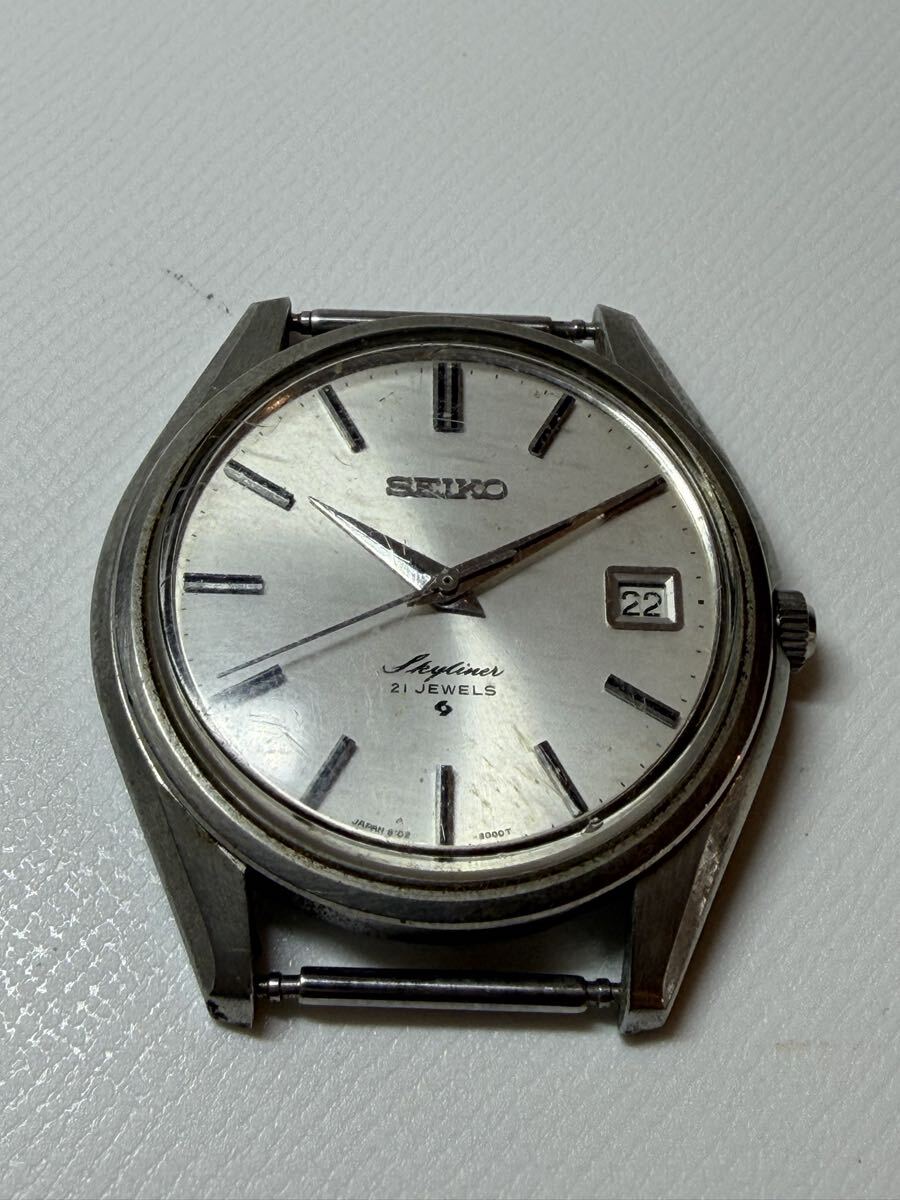 #2 SEIKO セイコー スカイライナー 腕時計 稼働品 ベルトなし