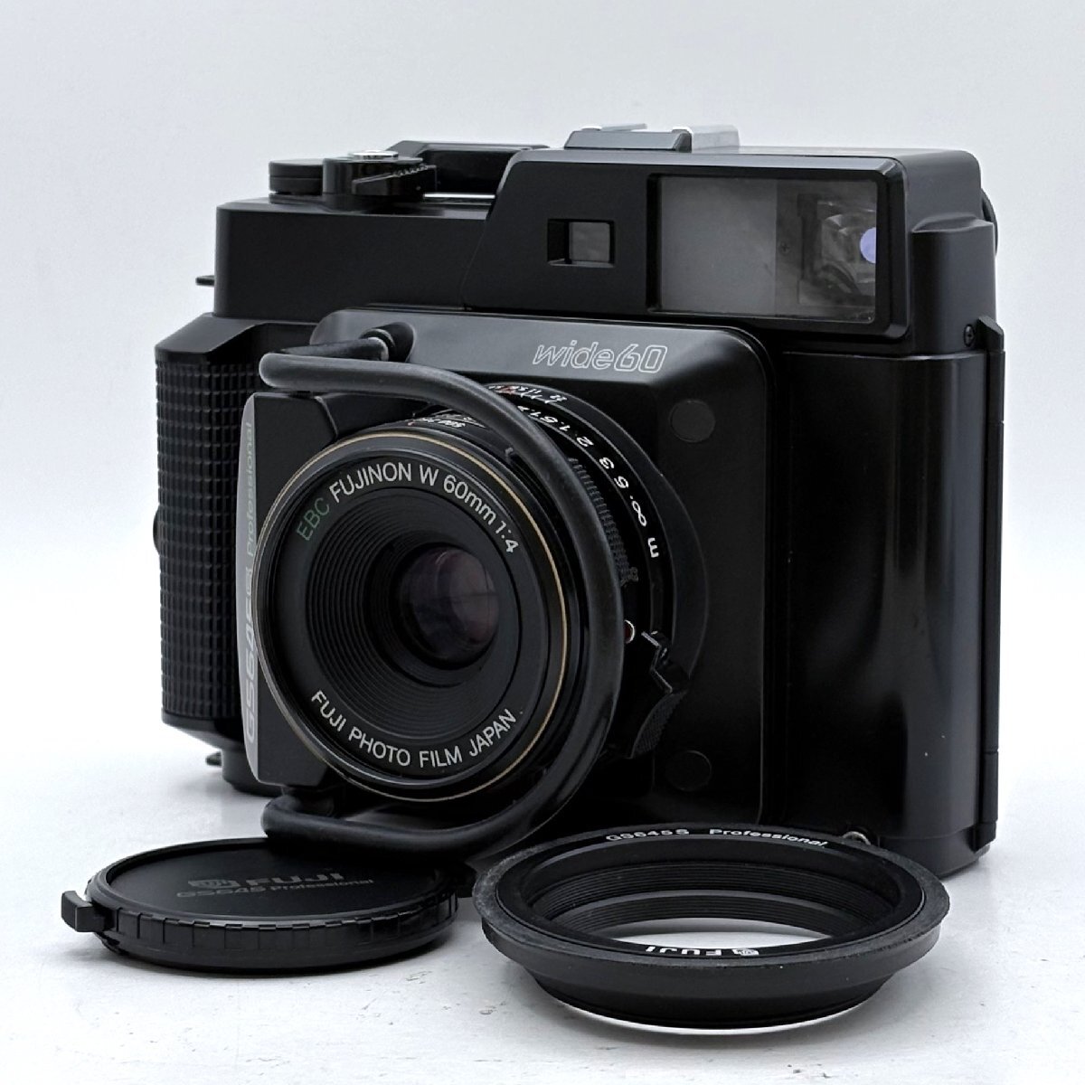 1円～/FUJIFILM/富士フイルム/6×4.5/GS645S/Professional/wide60/中判/フィルムカメラ/シャッターOK/通電確認済/難あり/ジャンク/X023