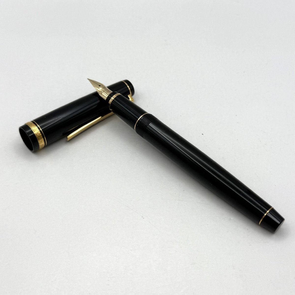 1円～/PILOT/パイロット/Elabo/ブラック×ゴールドカラー/ペン先/14K-585/SE/万年筆/文房具/筆記用具/ジャンク/I008
