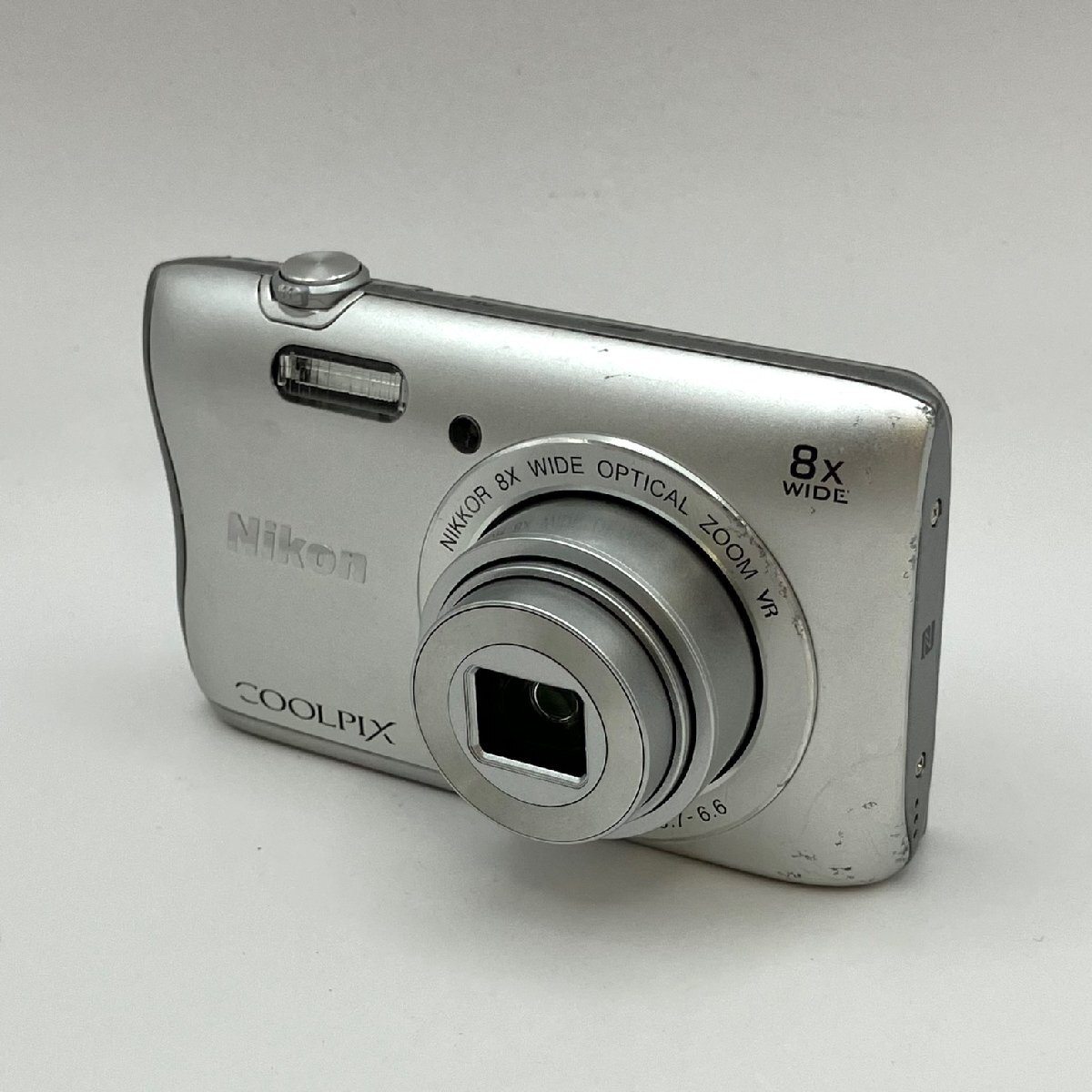 1円～/Nikon/ニコン/COOLPIX/クールピクス/S3700/付属品付/コンパクトデジタルカメラ/通電確認済/シャッターOK/難あり/ジャンク/K013