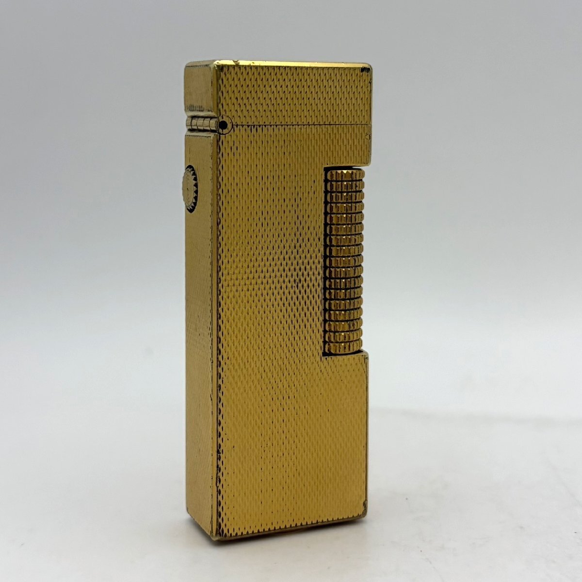 1円～/dunhill/ダンヒル/ローラー/ゴールドカラー/ガスライター/煙草/喫煙具/喫煙グッズ/火花OK/ジャンク/②/P002