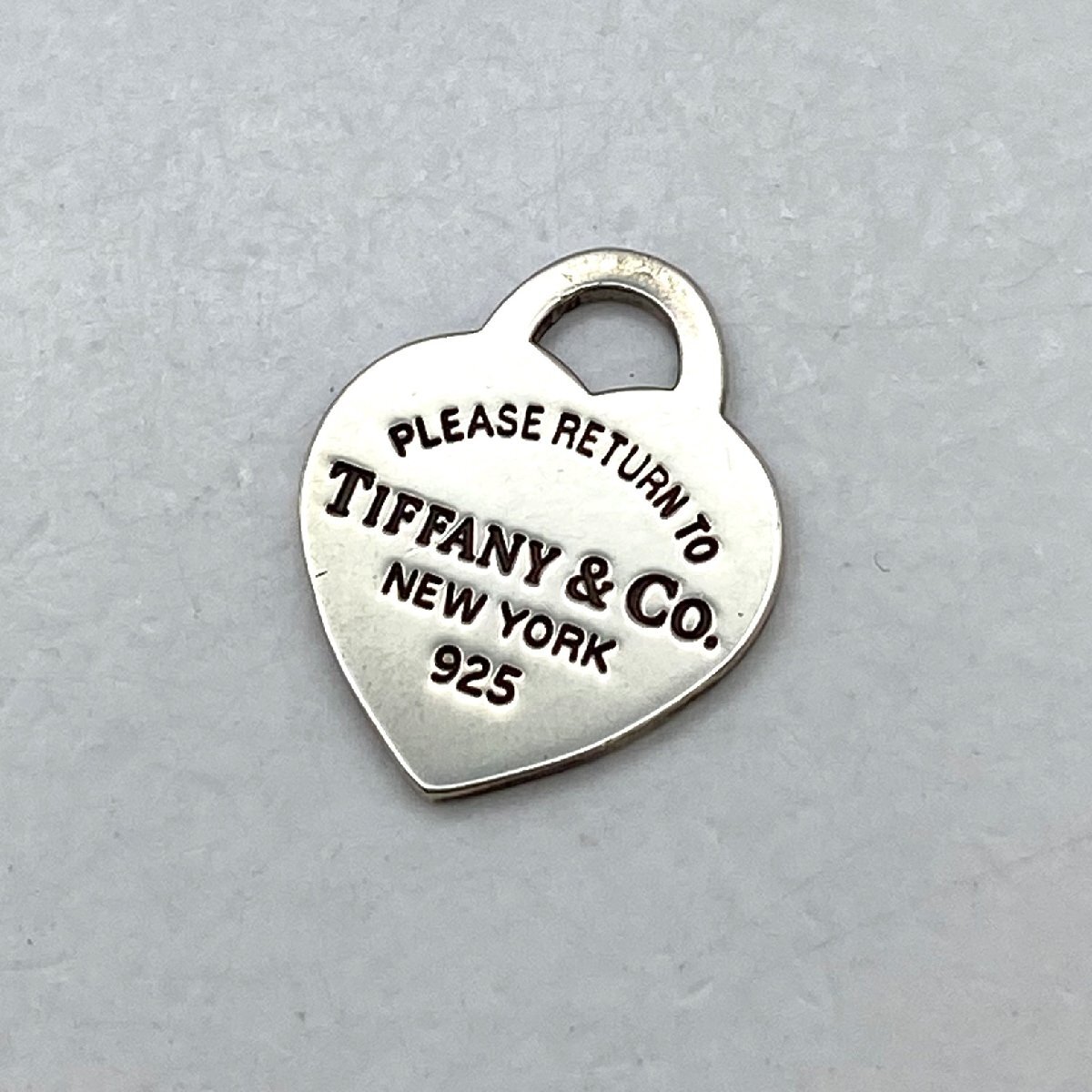 1円～/TIFFANY＆CO./ティファニー/PLEASE RETURN TO/リターントゥ/ハートタグ/SV/925/シルバー/ネックレストップ/アクセサリー/H001
