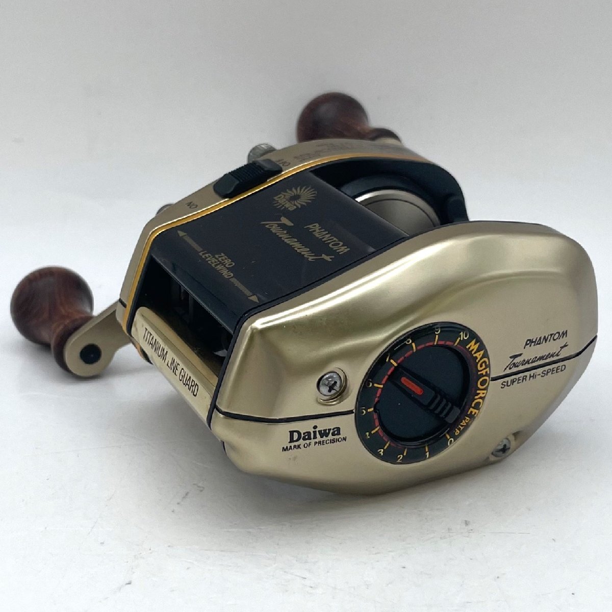 Daiwa/ダイワ/PHANTOM/ファントム/TOURNAMENT/トーナメント/SS-15/両軸リール/ベイトリール/右ハンドル/釣り具/フィッシング/ジャンク/R017