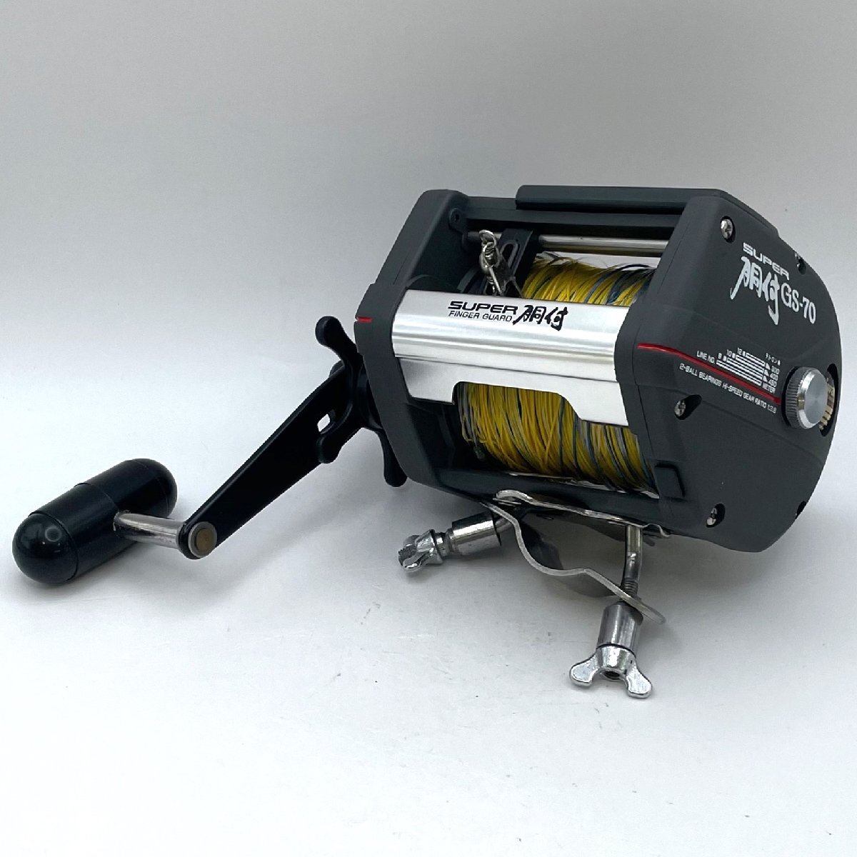 Daiwa/ダイワ/SUPER/スーパー/胴付/GS-70/Hi-SPEED GEAR RATIO/手巻き/船釣り用/ベイトリール/釣り具/フィッシング/ジャンク/R012