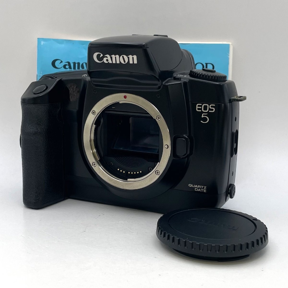 Canon/キャノン/EOS/5QD/付属品付/ボディ/一眼レフ/フィルムカメラ/シャッターOK/通電確認済/ジャンク/R014