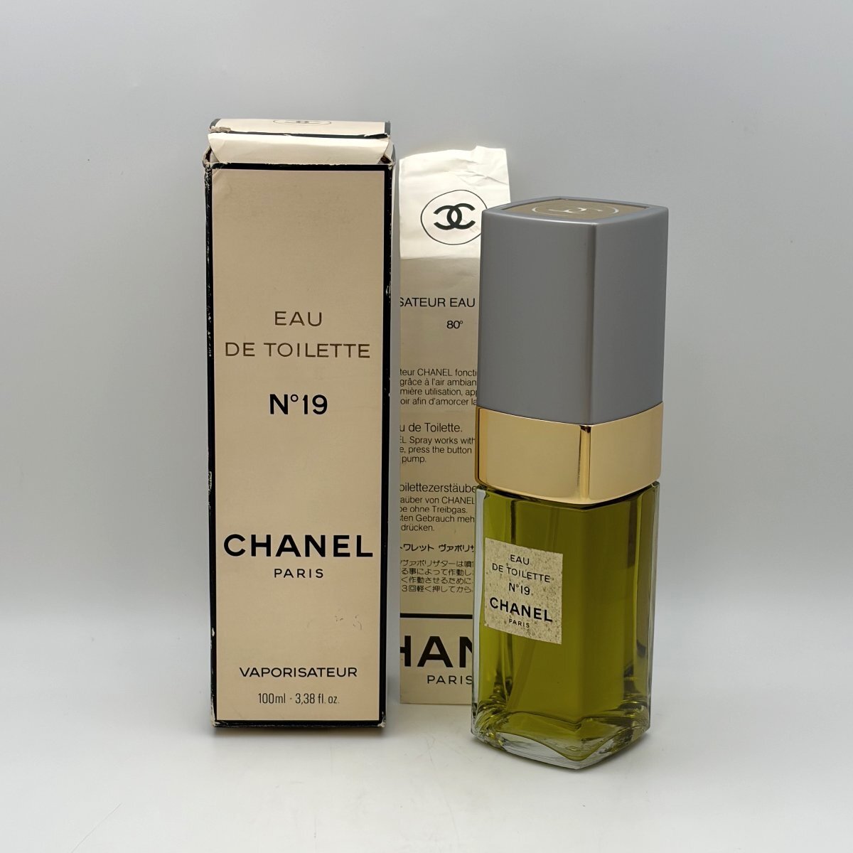 CHANEL/シャネル/N°19/オードトワレ/100ml/箱付/フレグランス/香水/N009