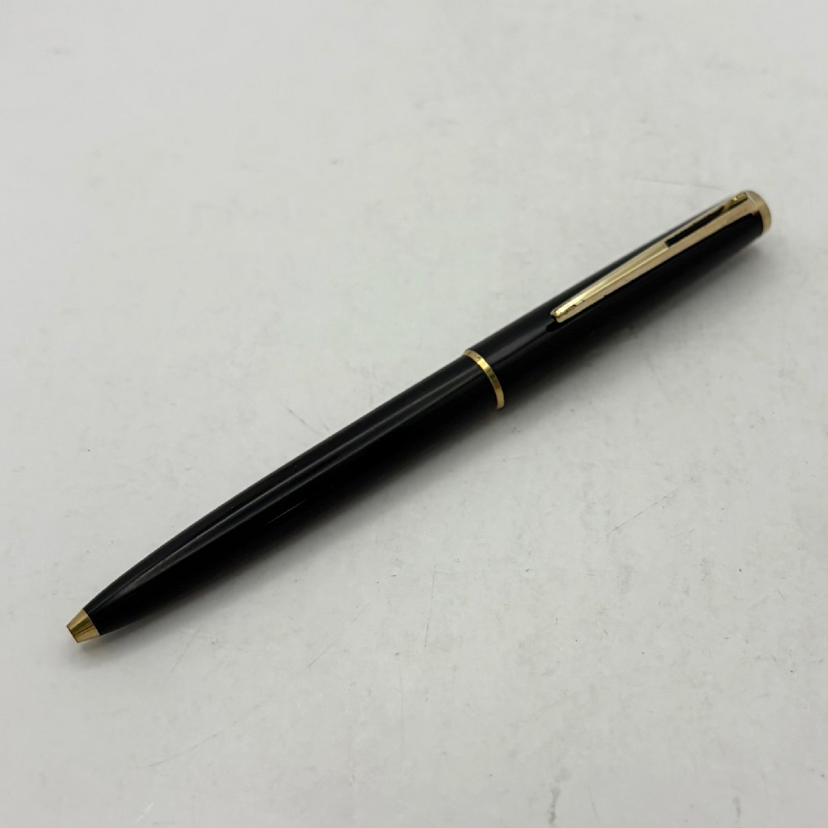 1円～/MONTBLANC/モンブラン/ハンマートリガー/ノック式/ブラック×ゴールドーカラー/ボールペン/文房具/筆記用具/ジャンク/P003