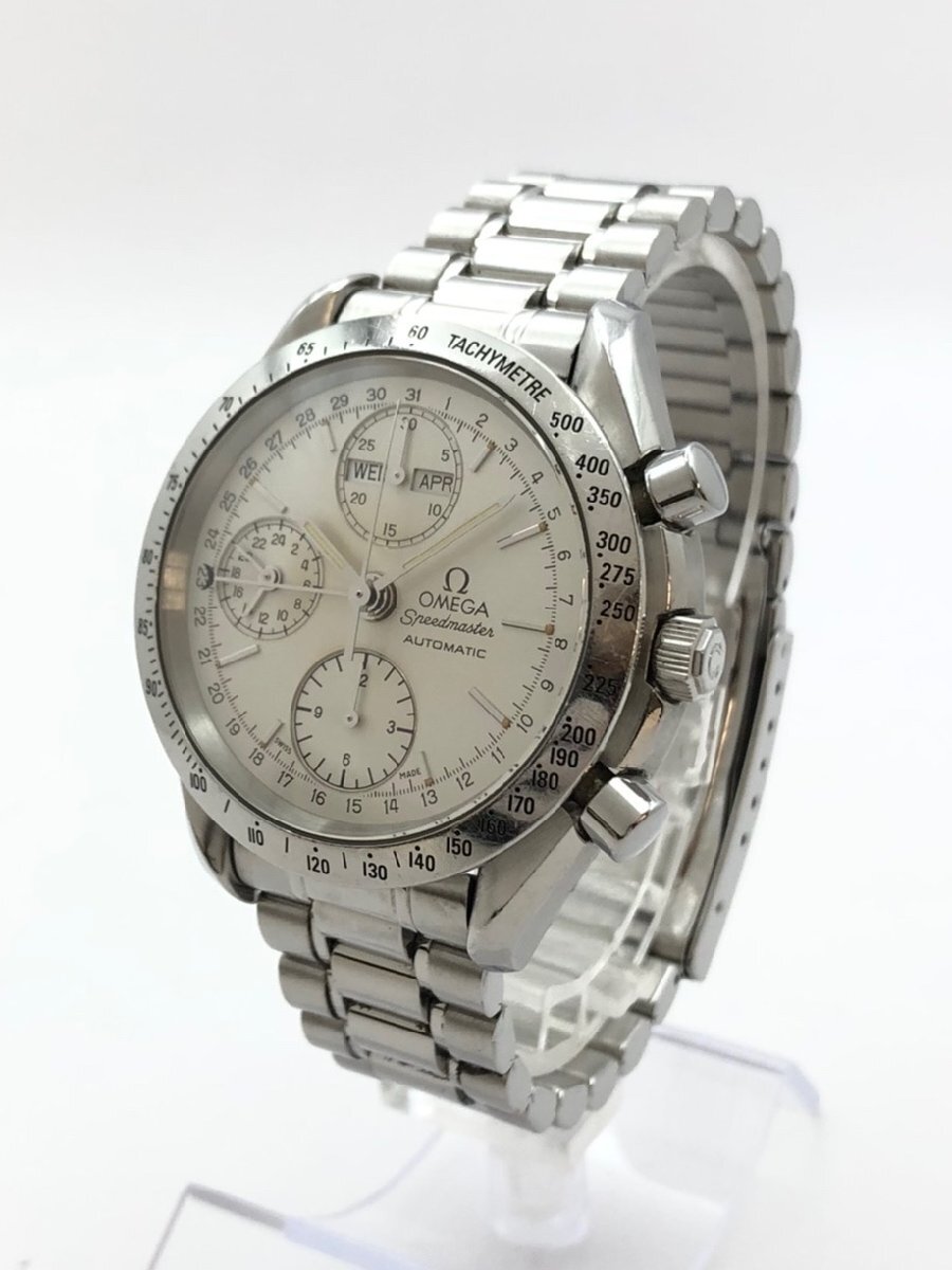 1円～/OMEGA/オメガ/Speedmaster/スピードマスター/クロノグラフ/トリプルカレンダー/純正ベルト/自動巻/腕時計/稼動品/ジャンク/S020