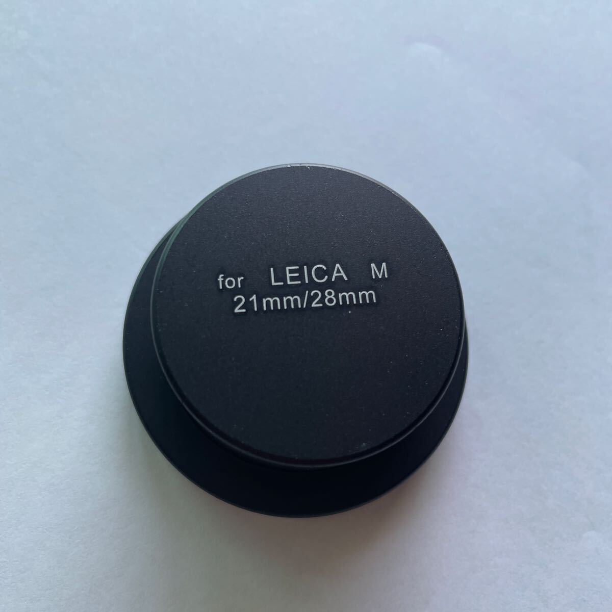 ラスト1点　Leica ライカ M スーパーアンギュロン 21mm用 金属製レンズリアキャップ ブラック (非純正)
