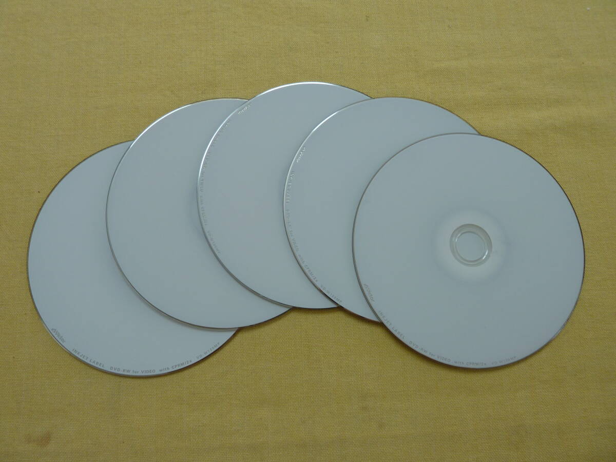 DVD-RW　Victor ビクター ビデオ用 120分 ５枚set