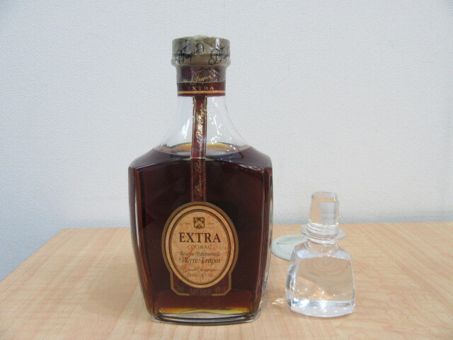 フラパン エクストラ クリスタル デキャンタ プルミエクリュ EXTRA COGNAC Pierre Frapin　替え栓付き　700ml　40度　【未開栓】　#14075