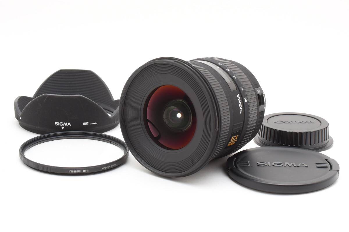 極上美品★ SIGMA EX 10-20mm F4-5.6 DC HSM キャノン #637