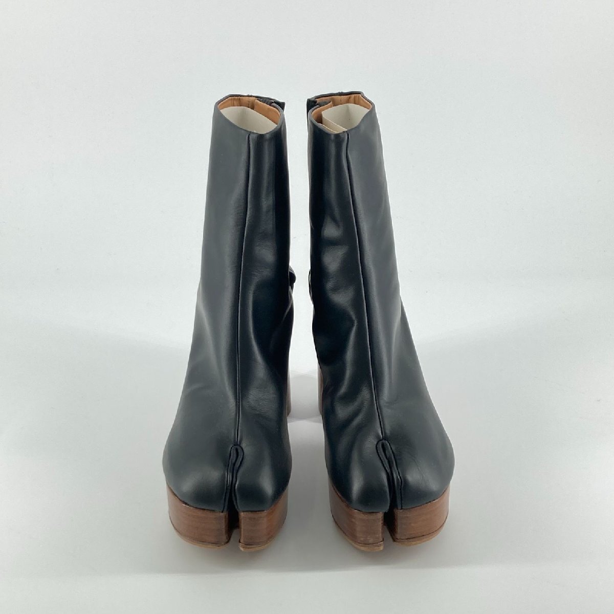 Maison Margiela（メゾン マルジェラ）タビ　アンクルブーツ　ブーティ　#35.5　ブラック