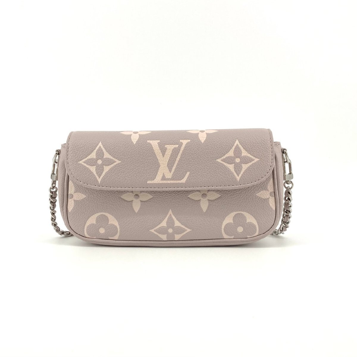 LOUIS VUITTON 3way ウォレット オン チェーン アイビー M14225 ショルダーバッグ グレー