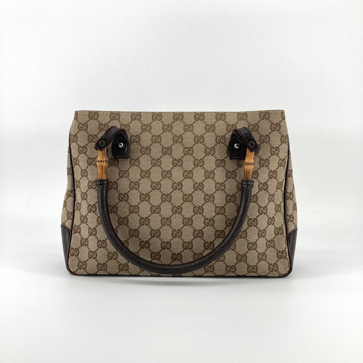 GUCCI GG キャンバス 112526 トートバッグ ベージュ