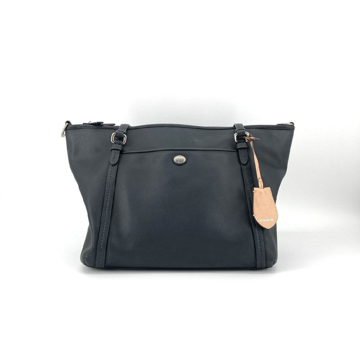 COACH ペイトン レザー F25667 ショルダーバッグ ブラック