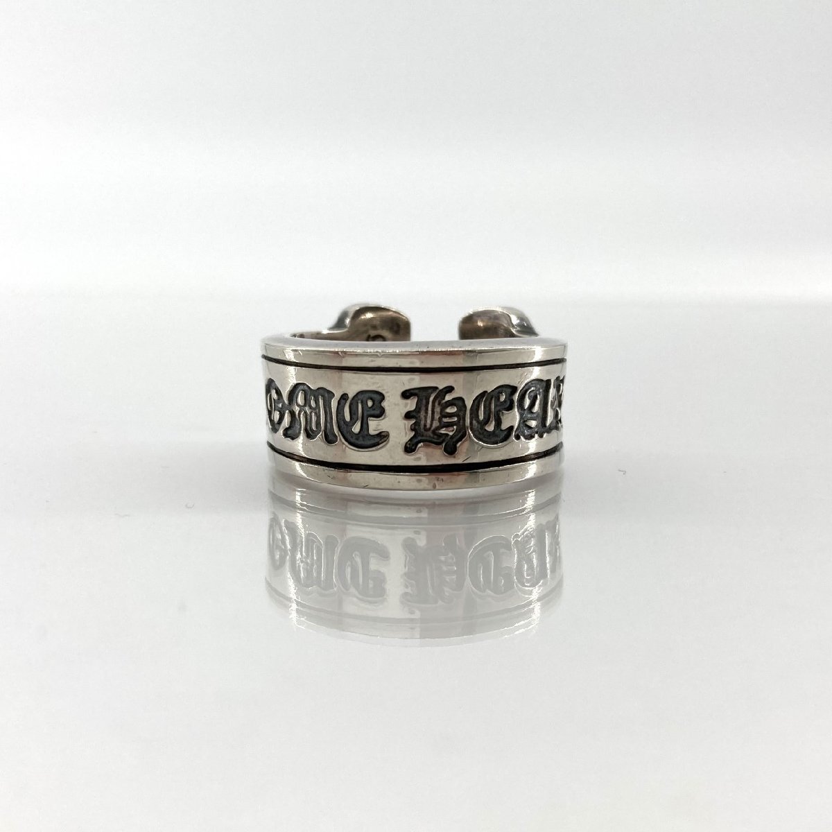 CHROME HEARTS LG SCROLL LABEL ラージスクロールラベル リング・指輪 シルバー
