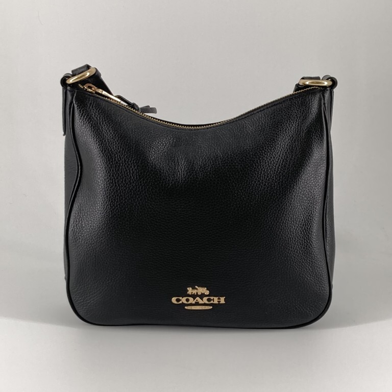 COACH エリー ファイル ショルダーバッグ ブラック