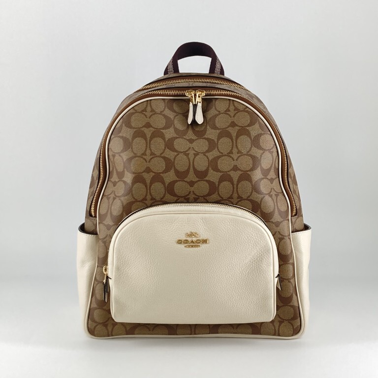 COACH シグネチャー ラージコート 6495 リュック・デイパック ブラウン