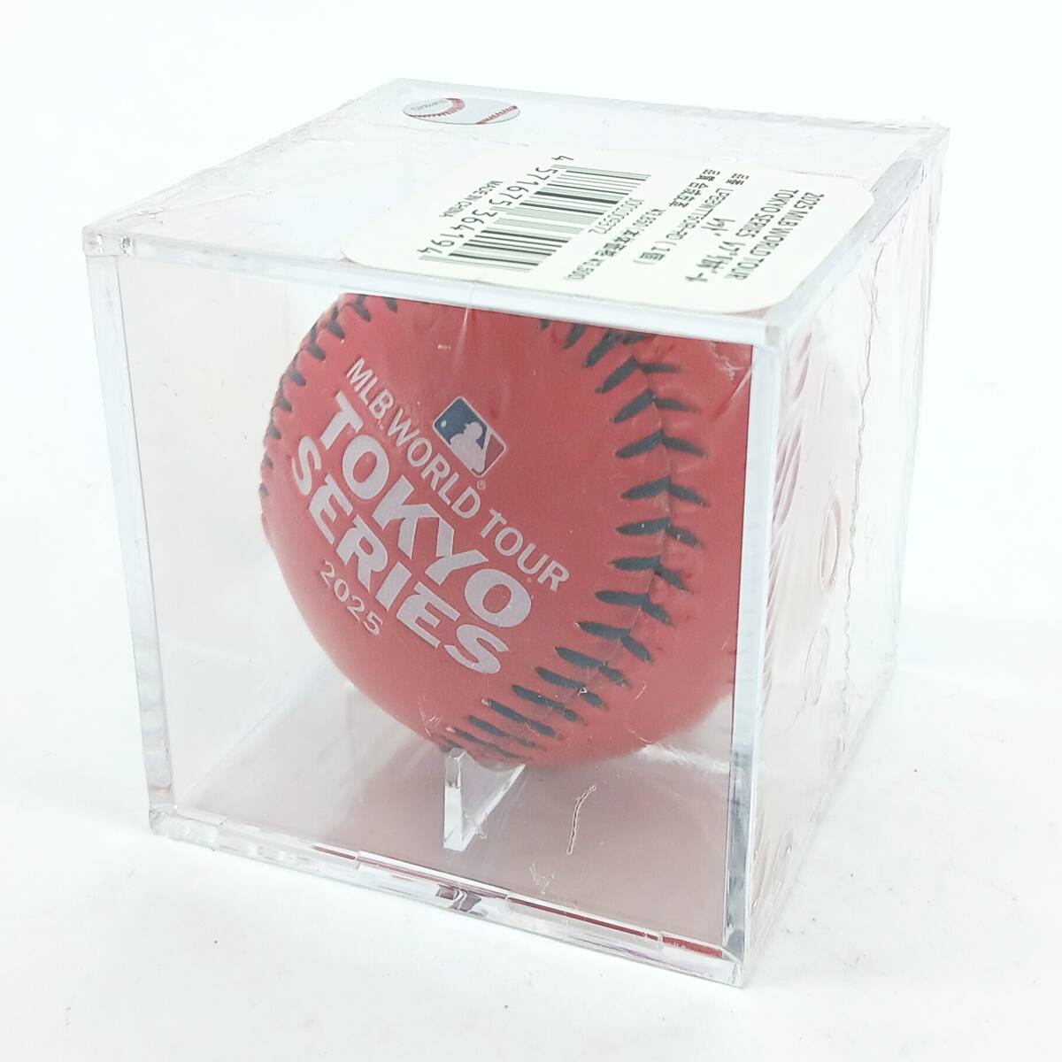 【未開封】 ローリングス 2025 MLB WORLD TOUR TOKYO SERIES 東京シリーズ ドジャースVSカブス レプリカボール 記念ボール レッド 