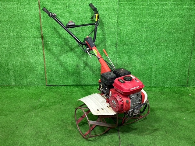 静岡発☆!耕運機！HONDA！ホンダ！F401！パンチ！ガソリン！リコイル！4.0PS！エンジン始動・動作OK！※商品説明要確認