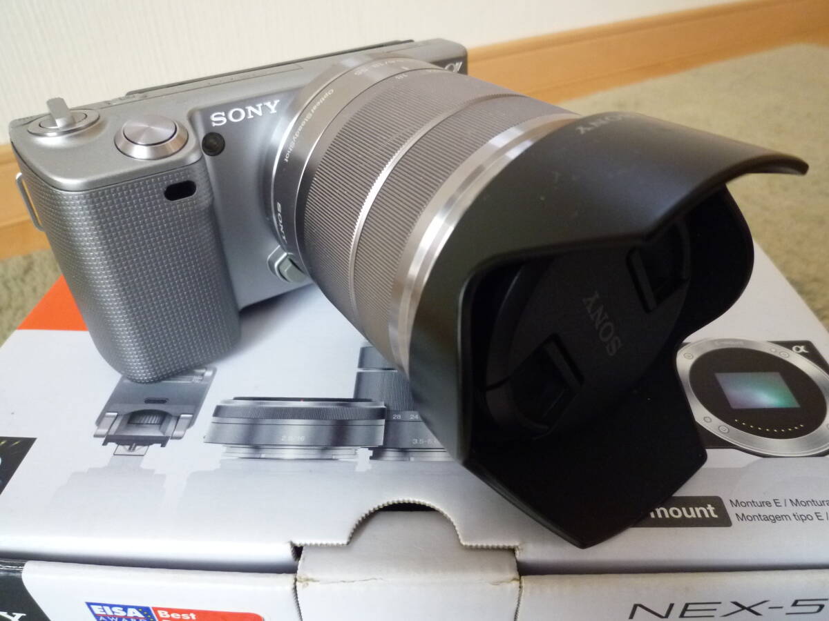納得の程度良好の品　ワンオーナー品　２０１１購入　SONY　NEX-5　付属品充実　ユーチューバーにも評価の高い動画性能