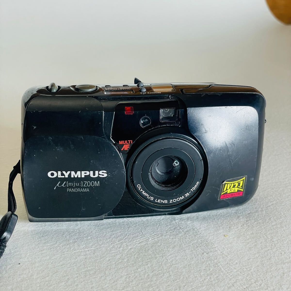 OLYMPUS μ[mju:]　ZOOM PANORAMA 35-70mm　コンパクトフィルムカメラ 動作確認済み