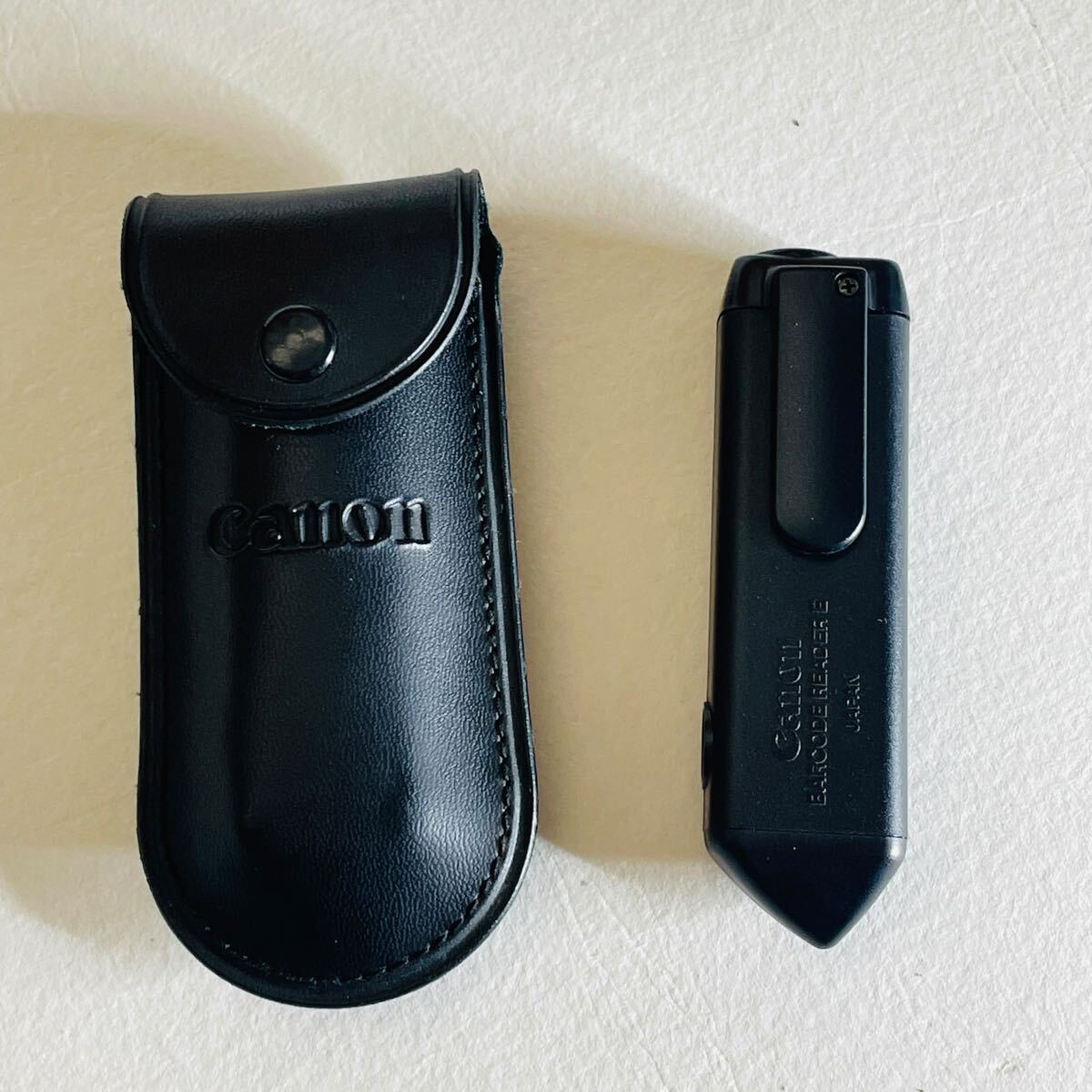 Canon BARCODE READER E キャノン バーコードリーダー E バーコードスキャナー 読み取り ケース付