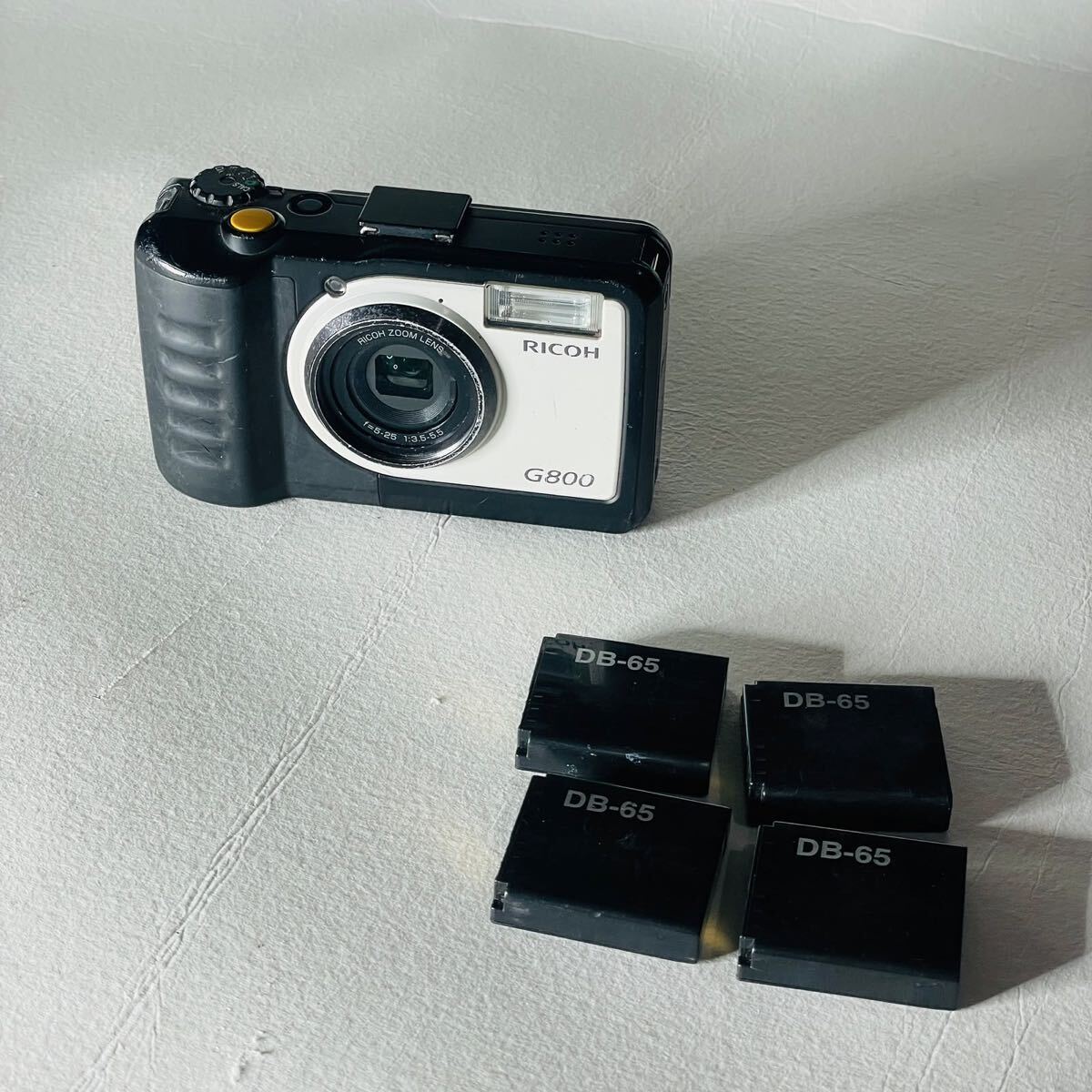 　RICOH リコー G800 コンパクトデジタルカメラ デジカメ コンデジ 防水 防塵 業務用 　現状渡し