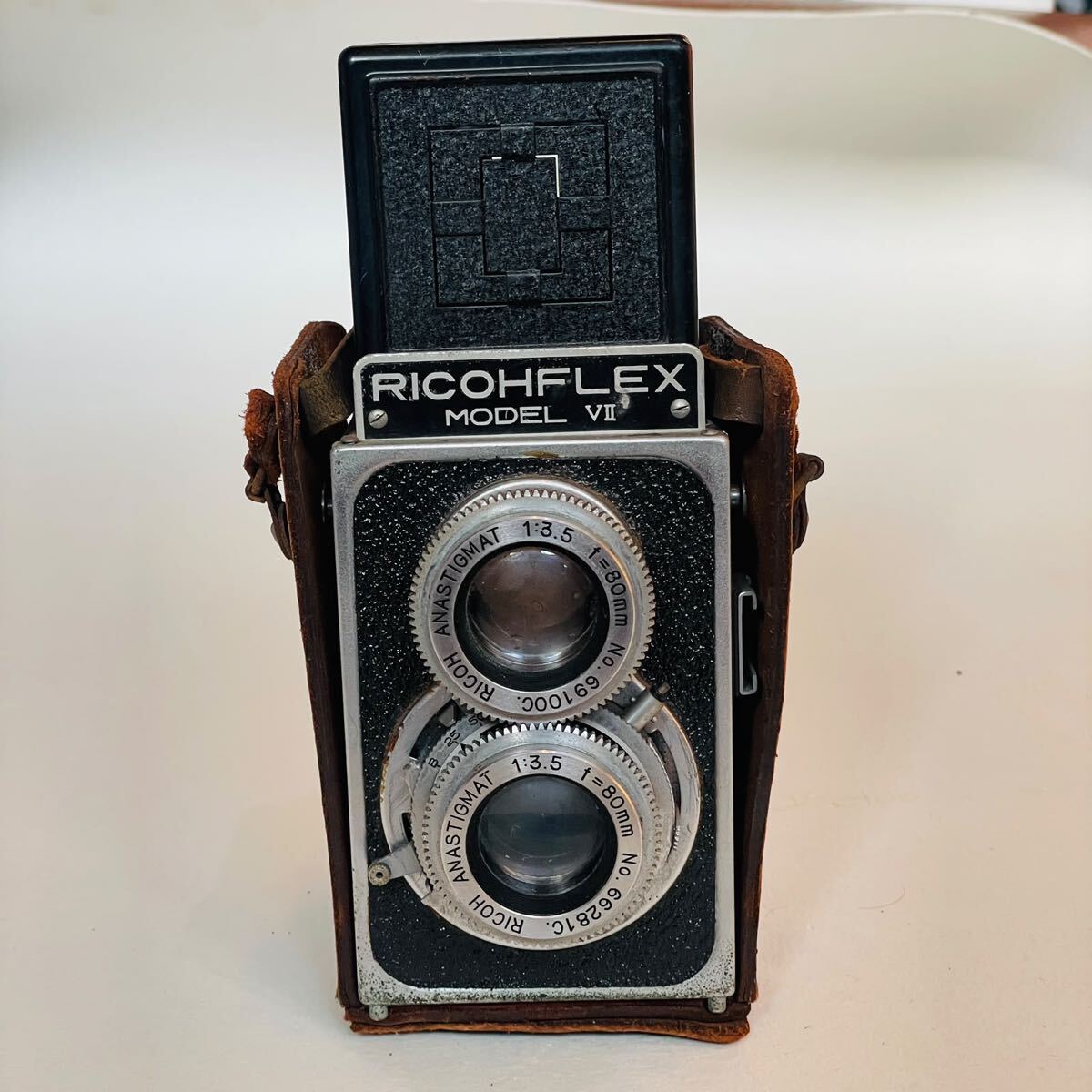 RICOH FLEX MODEL Ⅶ　 リコーフレックス　二眼レフカメラ　動作未確認ジャンク品