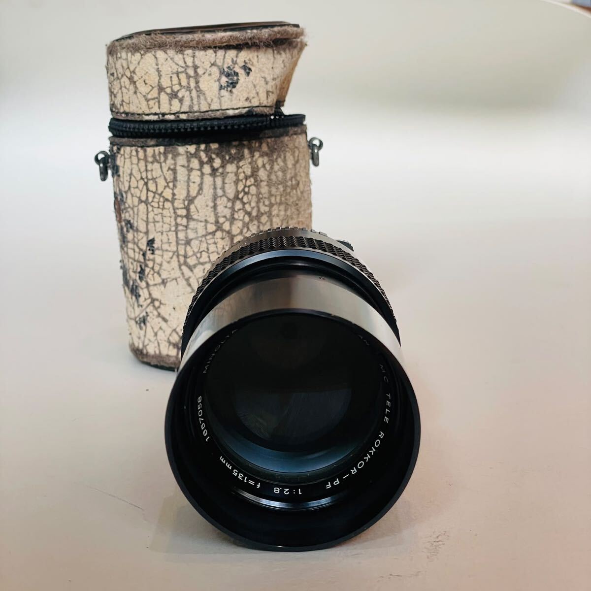 Minolta NIKKOR 135mm F2.8　135/1:2.8 MCレンズ　現在品