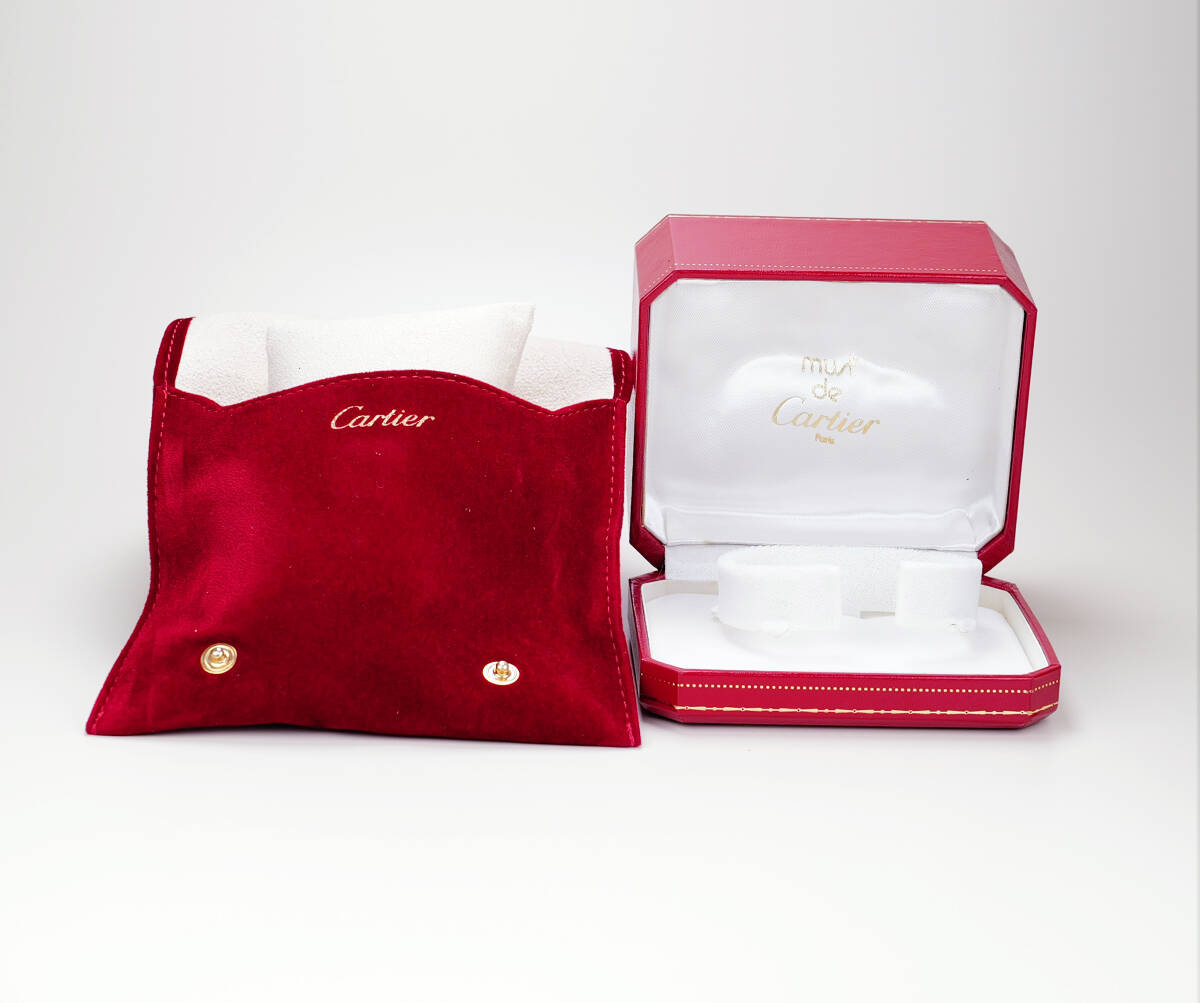 箱 カルティエ 時計収納ケース ポーチ セット Cartier