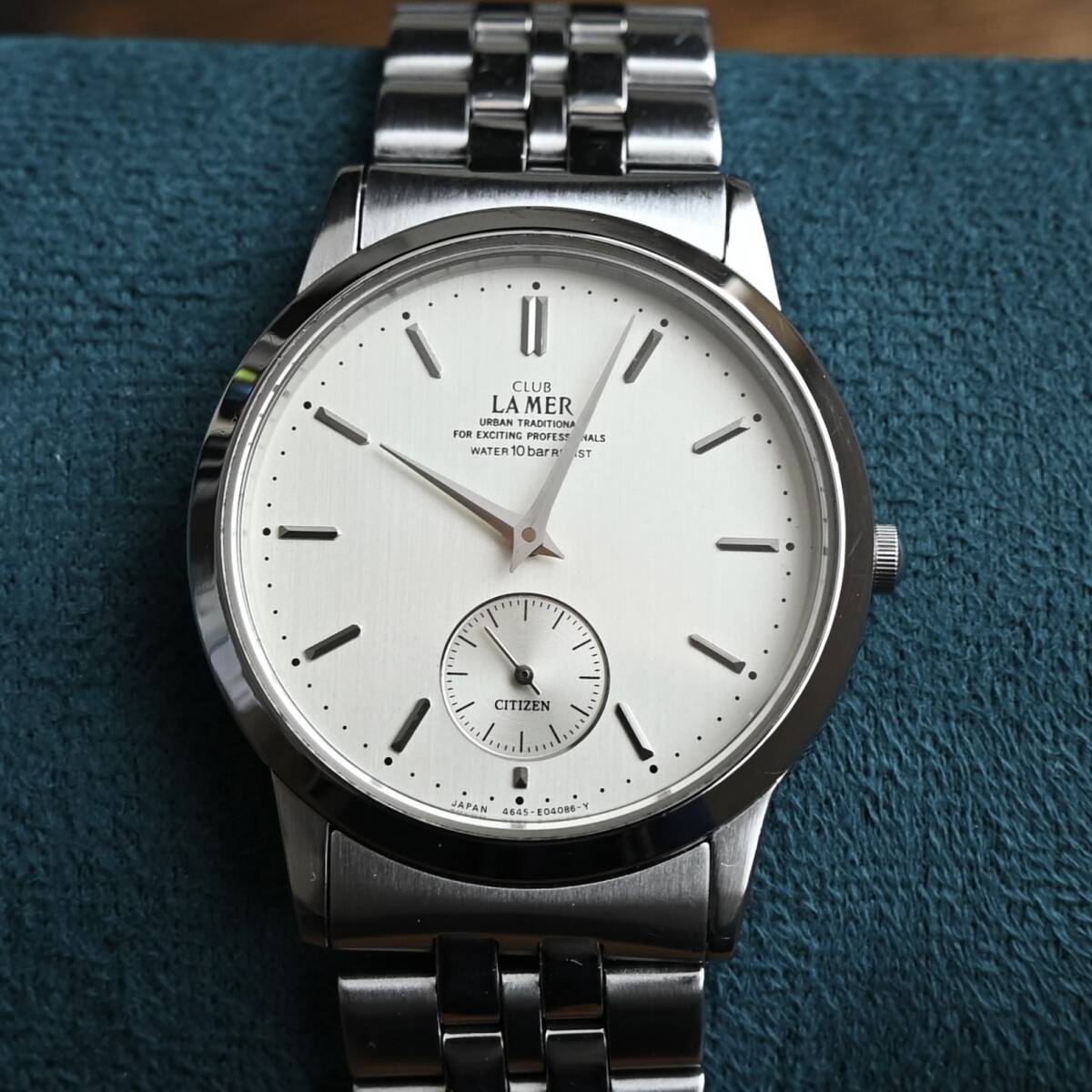 稼働品 CITIZEN シチズン クラブラメール 4645-E66963 スモセコ クオーツ