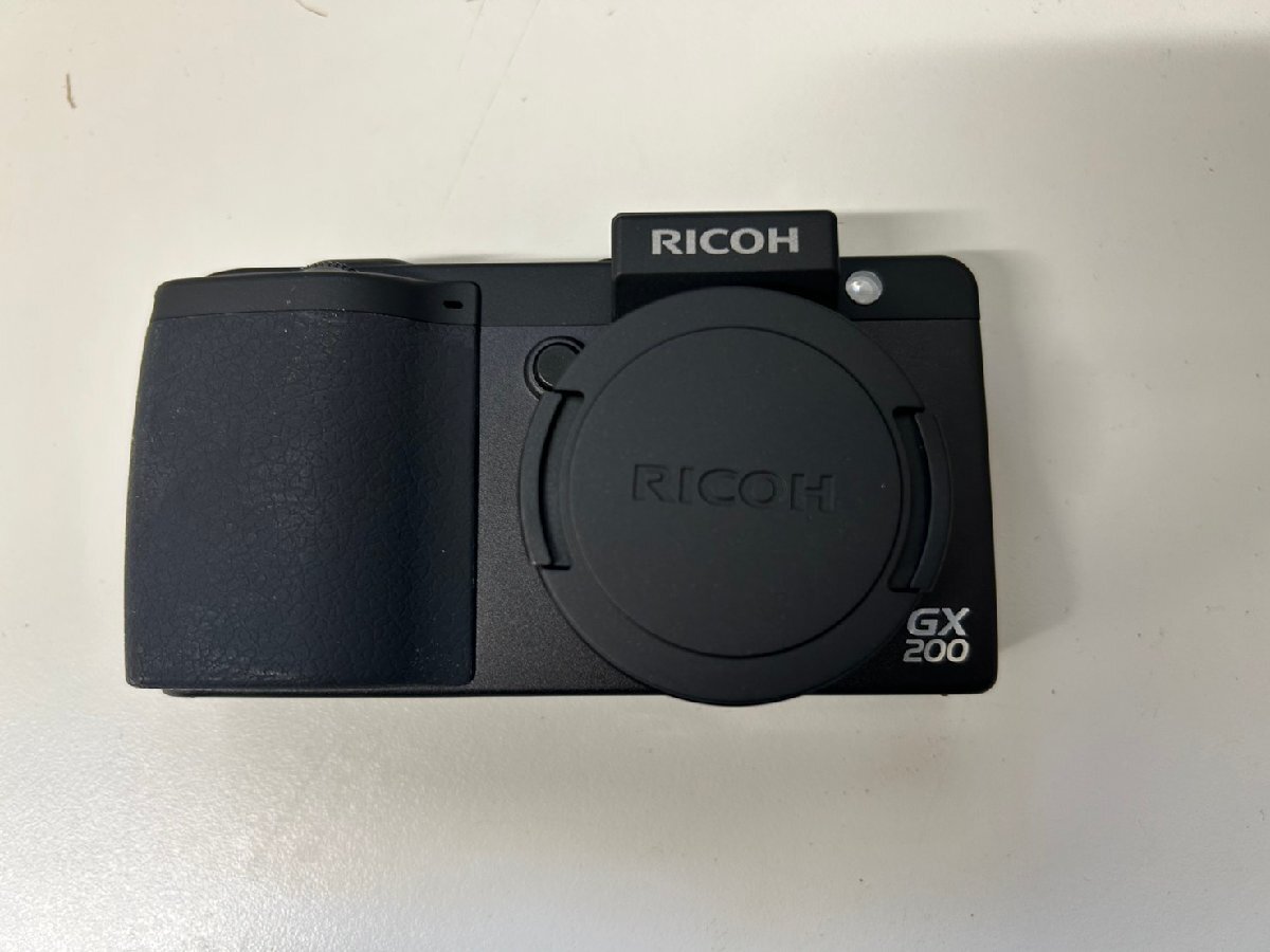【中古品】RICOH GX200 VF KIT デジタルカメラ 外付けファインダー VF-1付き