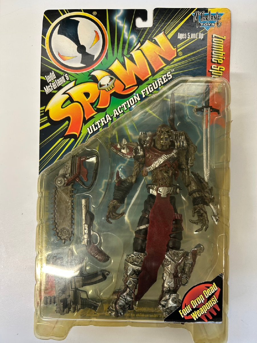 【中古品】SPAWN ゾンビ・スポーン アクションフィギュア McFarlane Toys