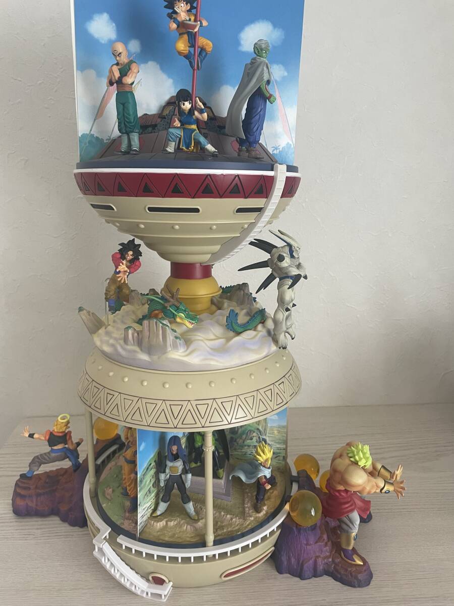 非売品　ドラゴンボール　龍珠　　DVD特典　ジオラマフィギュア　コンプリートセット　　株式会社プルーヴィー製
