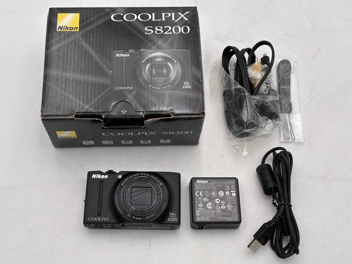 NIKON COOLPIX S8200 コンパクト デジタルカメラ 液晶難あり コンデジ デジカメ ニコン ♯2922