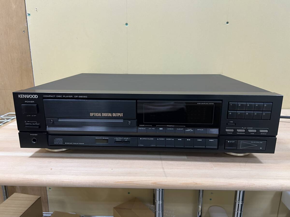 KENWOOD DP-990SG ケンウッド CDプレーヤー 本体のみ 中古現状品 通電確認済 動作未確認 ＃2917