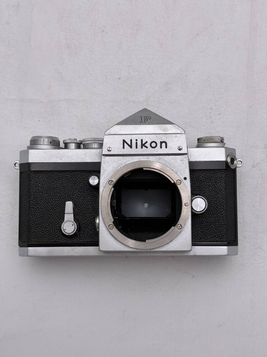 NIKON F ボデイ 説明書付き 一眼レフ フィルム カメラ 動作未確認 ♯2923