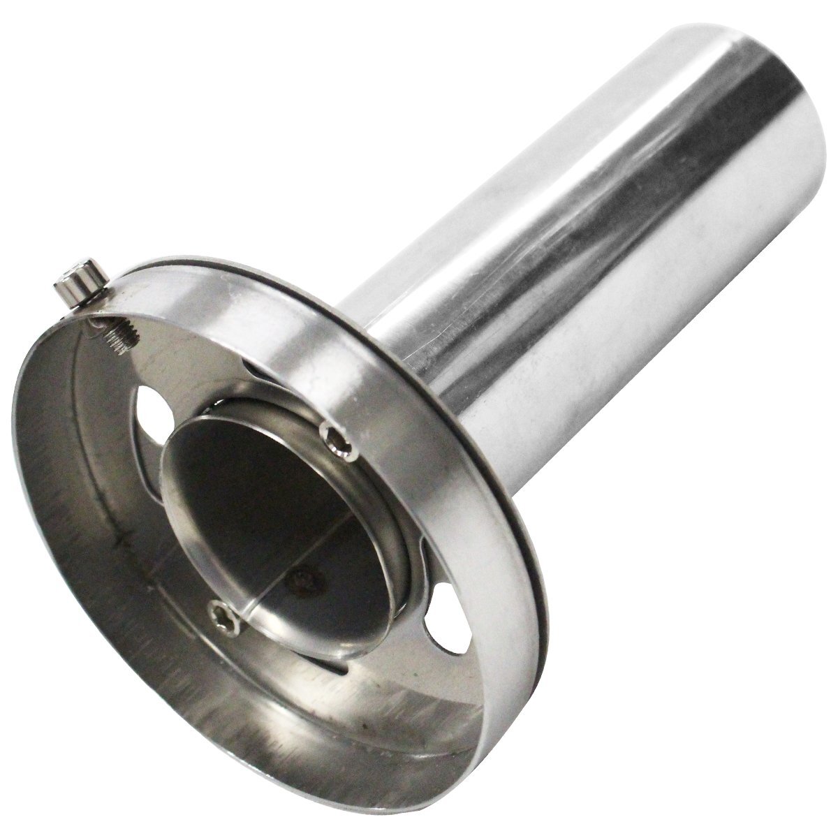 [外径Φ 115mm/110mm] 汎用 マフラー 消音器 インナー サイレンサー バッフル 音量 可変式 排気 排圧 調整 ステンレス