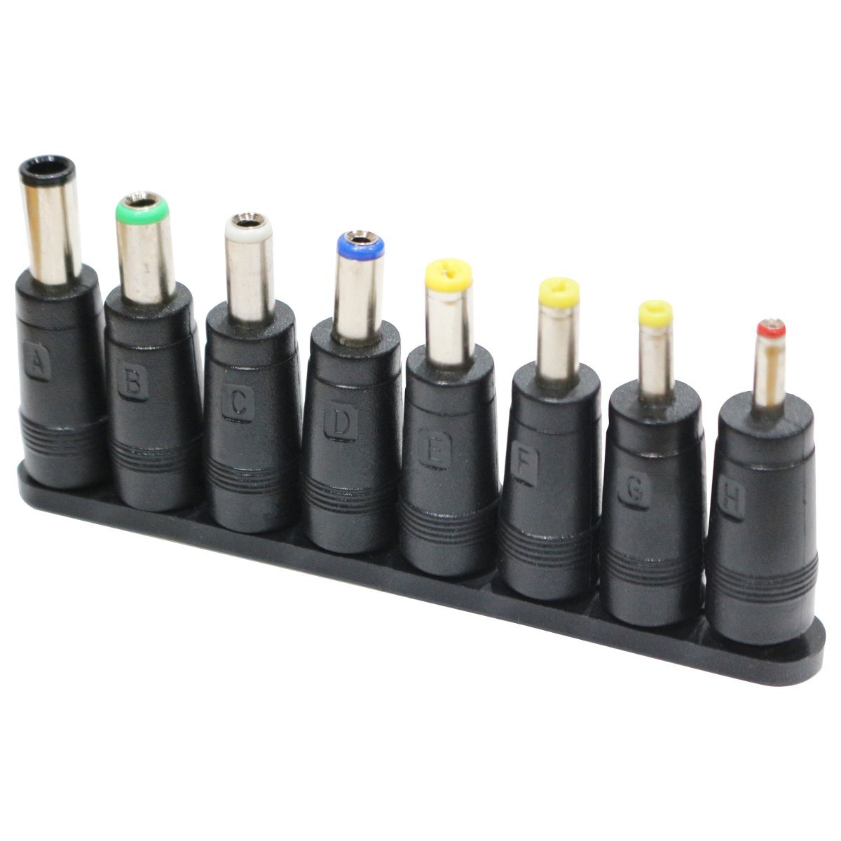 8種 セット 汎用 DCプラグ 変換 アダプター メス 外径 5.5mm 内径 2.1mm ACアダプター用 ジャック サイズ コネクター AC DC
