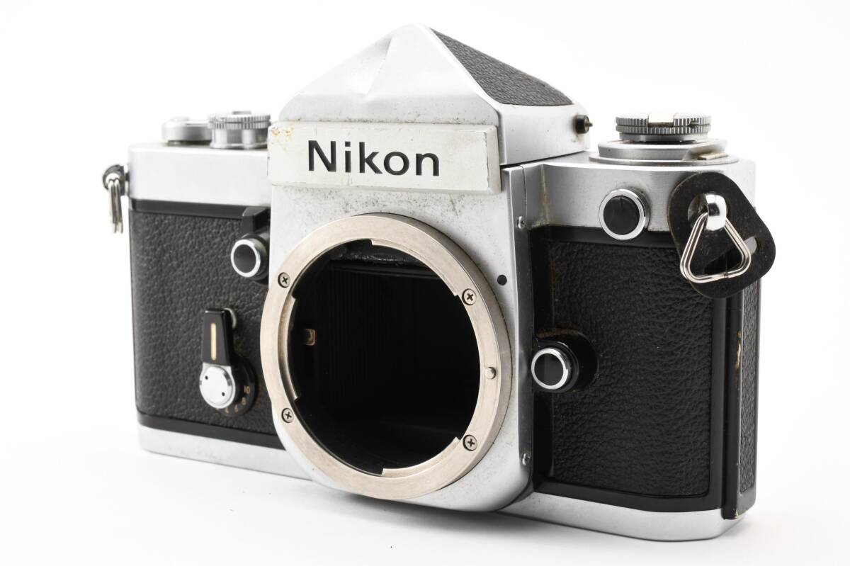 【並品】 Nikon ニコン F2 アイレベル シルバー フィルム一眼レフカメラ ボディ【動作確認済み】 #3018211