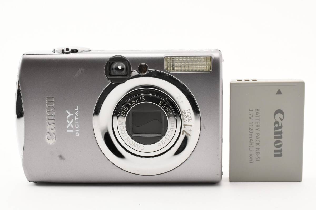 【並品】 Canon キヤノン IXY DIGITAL 900IS ハローカメラ コンパクトデジタルカメラ 【動作確認済み】 #3018212