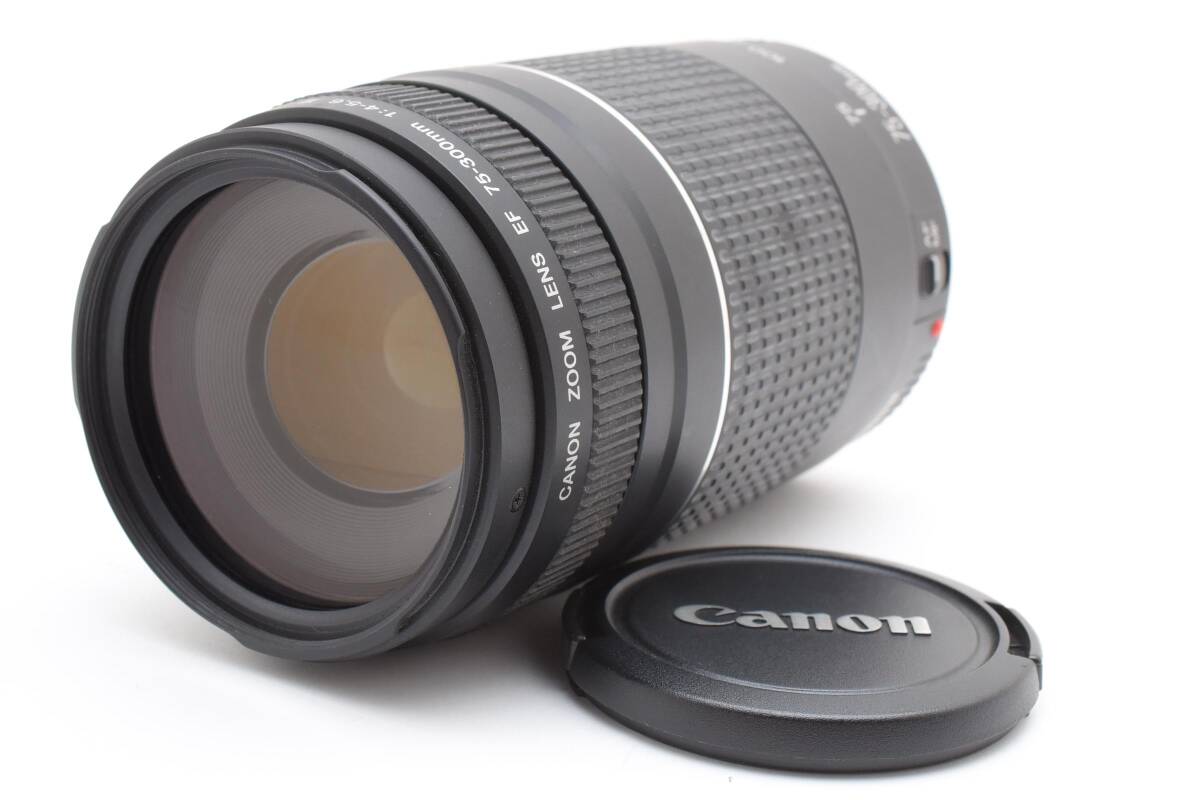 【良品】 Canon キヤノン EF 75-300mm 4-5.6 III ZOOM LENS【動作確認済み】 #2995762