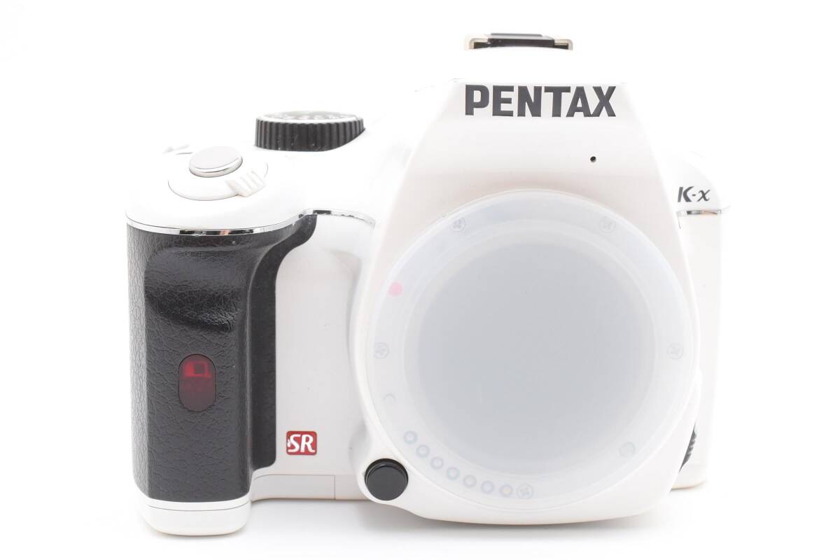【良品】 PENTAX ペンタックス K-X ボディ ホワイト デジタル一眼レフカメラ 【動作確認済み】 #2995766