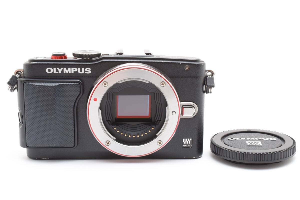 OLYMPUS オリンパス E-PL6 ボディ PEN LITE ミラーレス一眼 ブラック【現状品】 #2995777