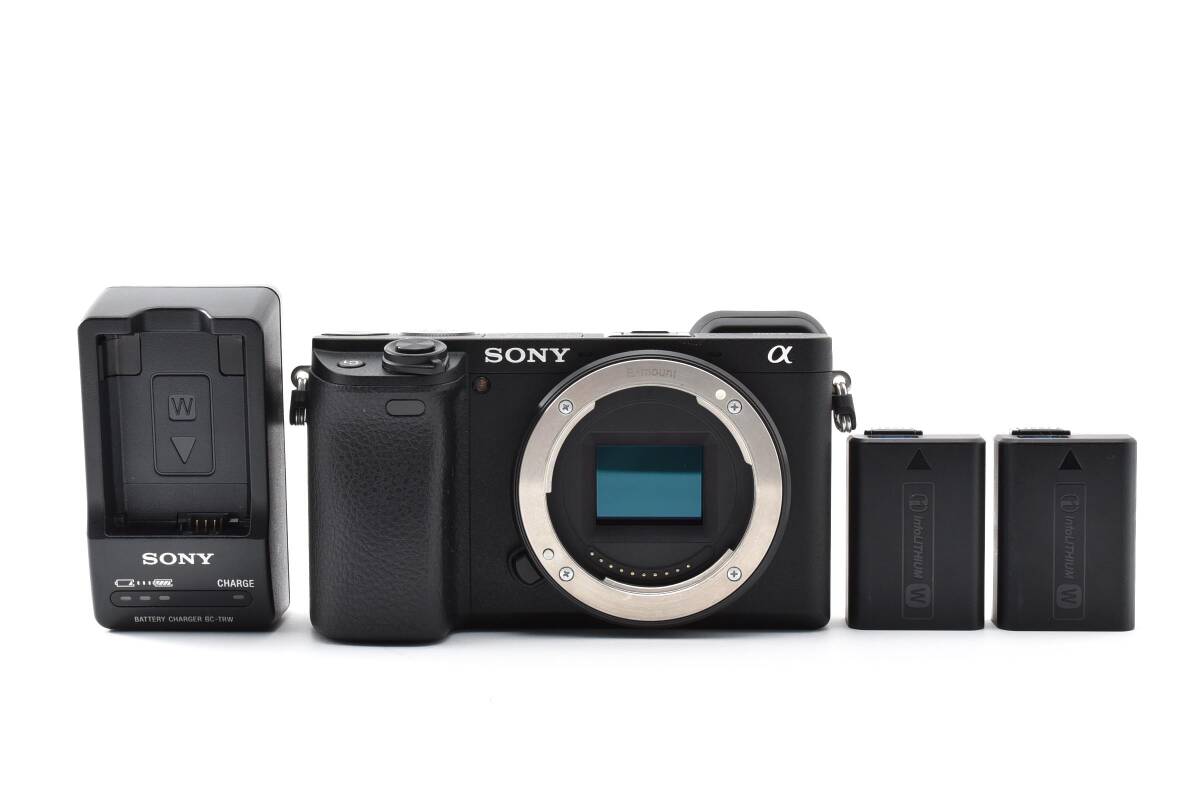 【美品】 SONY ソニー α6400 ボディ ブラック ミラーレス一眼レフ 【動作確認済み】 #3007972